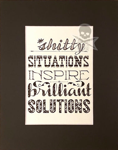 Brilliant Solutions (art print)