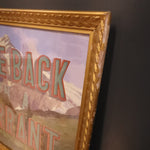 Come Back with a Warrant painting