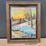 Stabbin Cabin painting