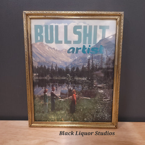 Bullshit Artist painting