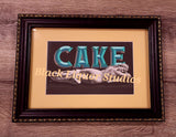 Cake - circa 1860 - Original