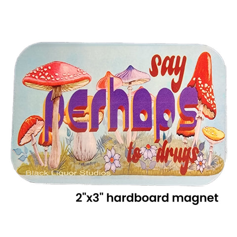 Say Perhaps to Drugs 2x3 magnet