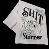 Retro Style White Tea Towels