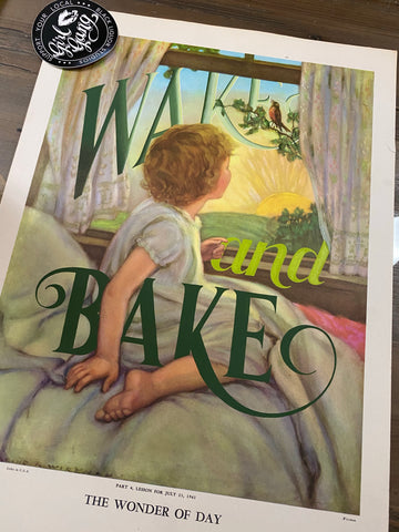 Wake and Bake (16x20 original)