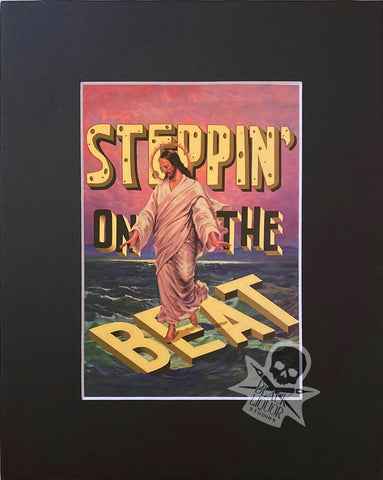 Steppin’ on the Beat (art print)