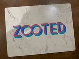 Zooted (original rolling tray or placemat)