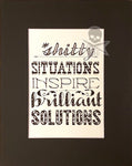 Brilliant Solutions (art print)