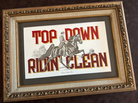 Top Down Ridin’ Clean