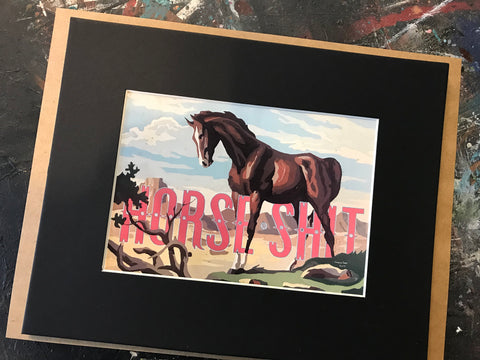 Horse Sh*t (art print)