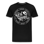 Support your local Girl Gang premium unisex T-Shirt white logo - black